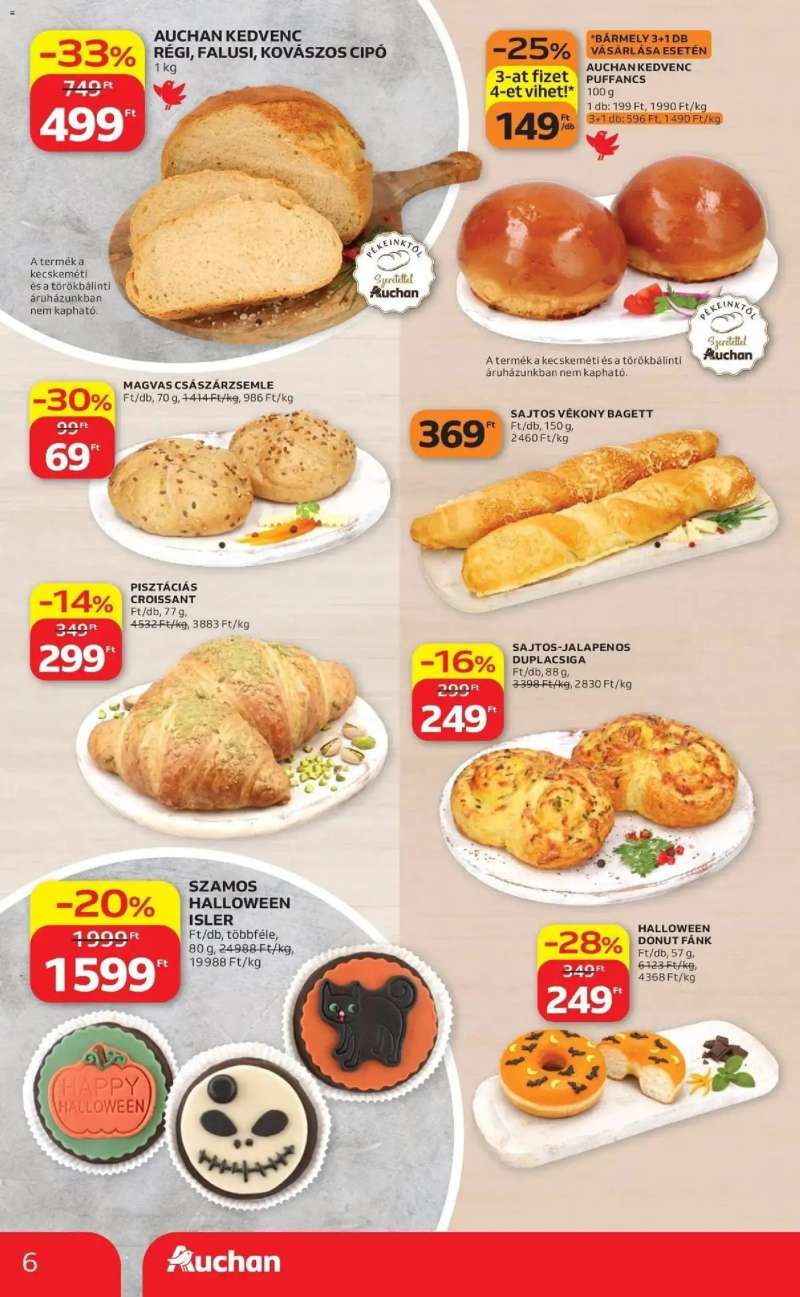 Auchan Auchan akciós újság 6 oldal