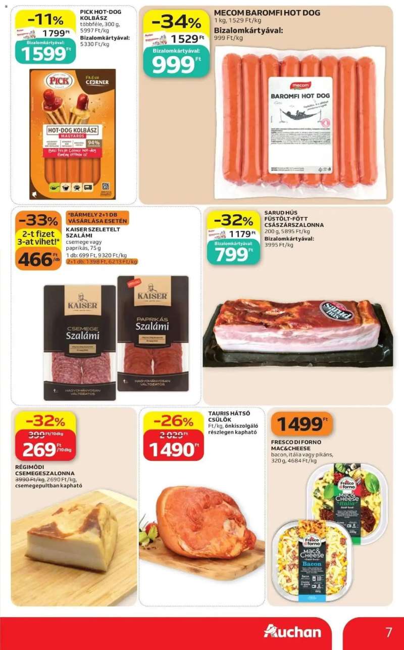 Auchan Auchan akciós újság 7 oldal