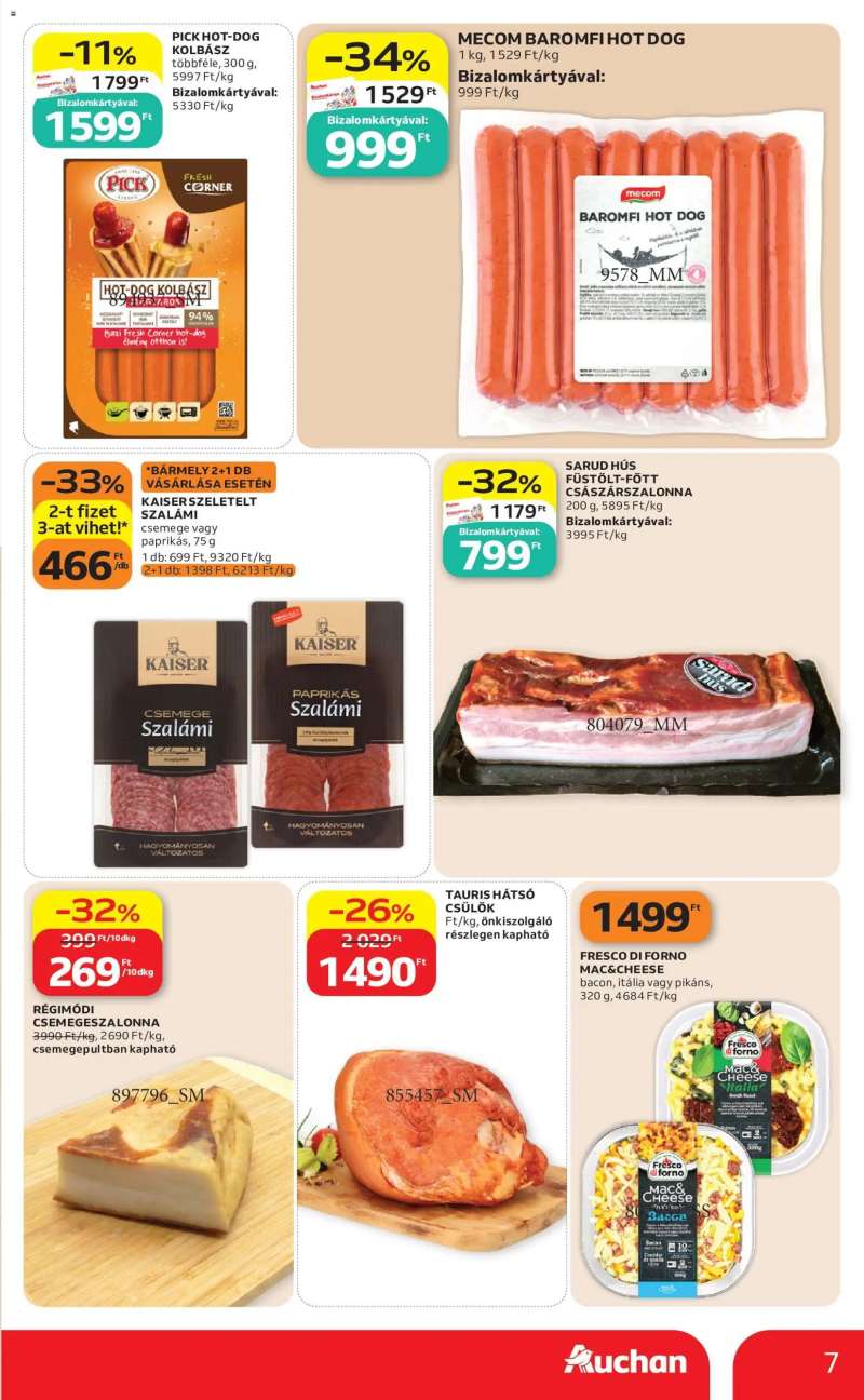 Auchan Auchan akciós újság 7 oldal