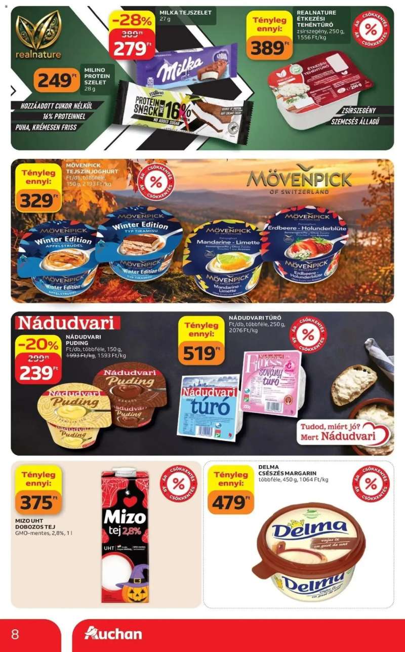 Auchan Auchan akciós újság 8 oldal
