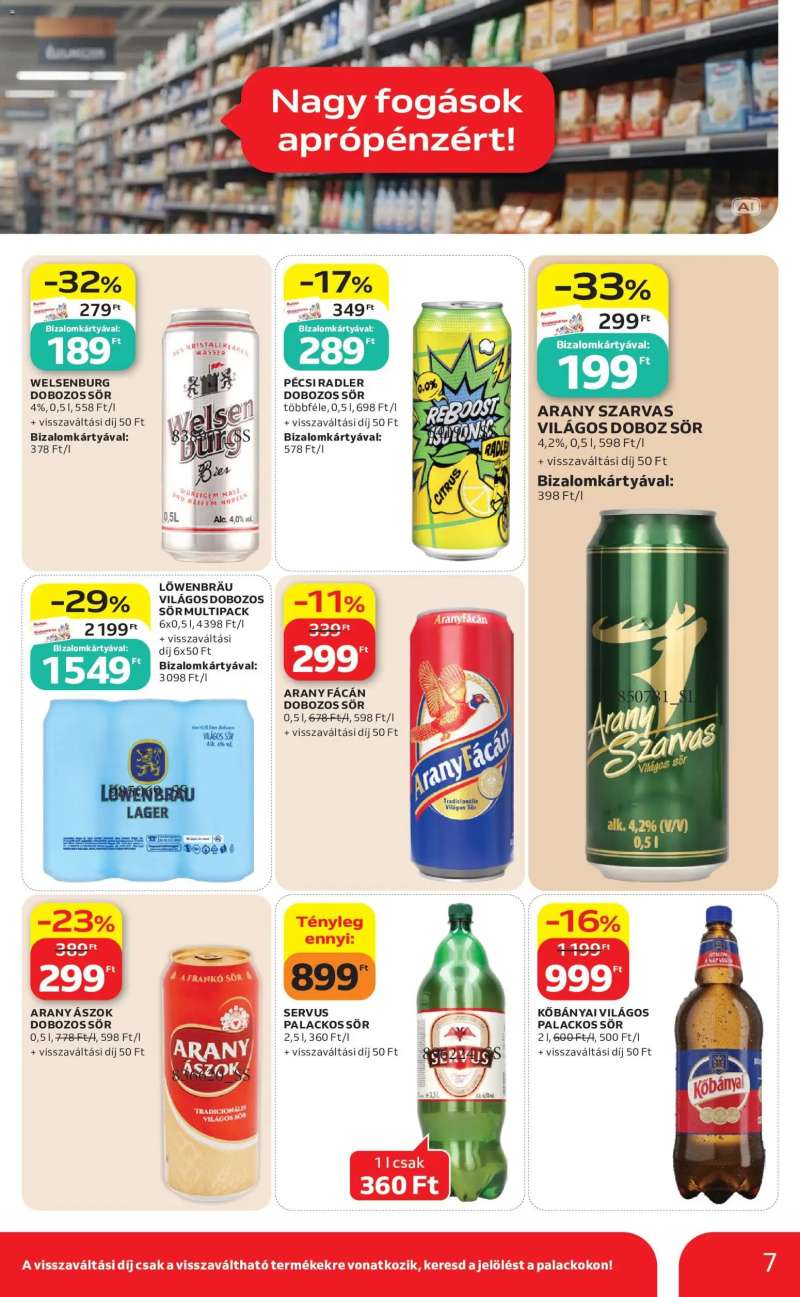 Auchan Auchan Filléres ajánlatok 7 oldal