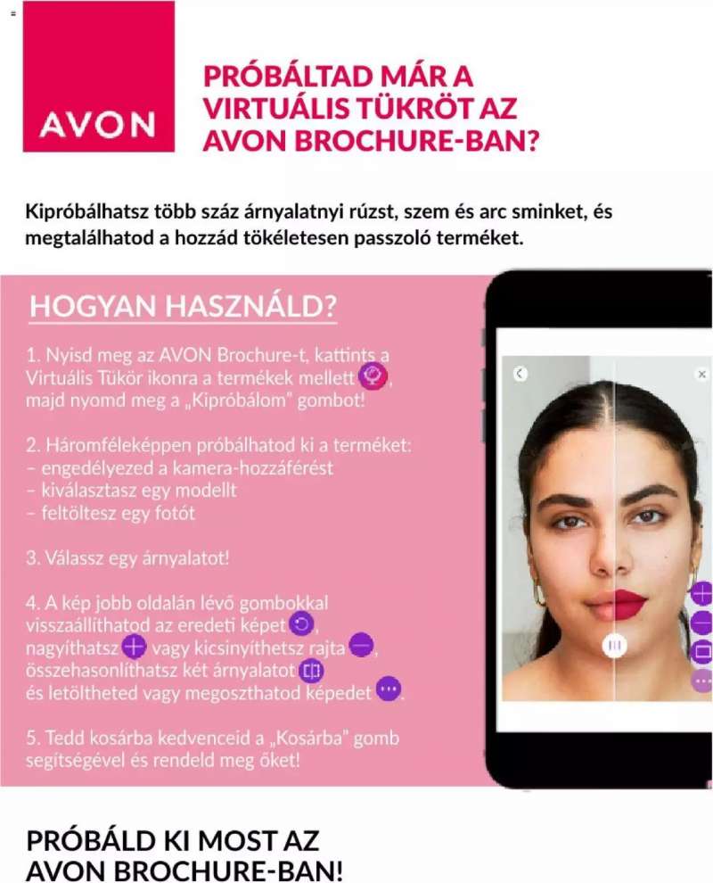 Avon AVON online katalógus 2024 január 3 oldal