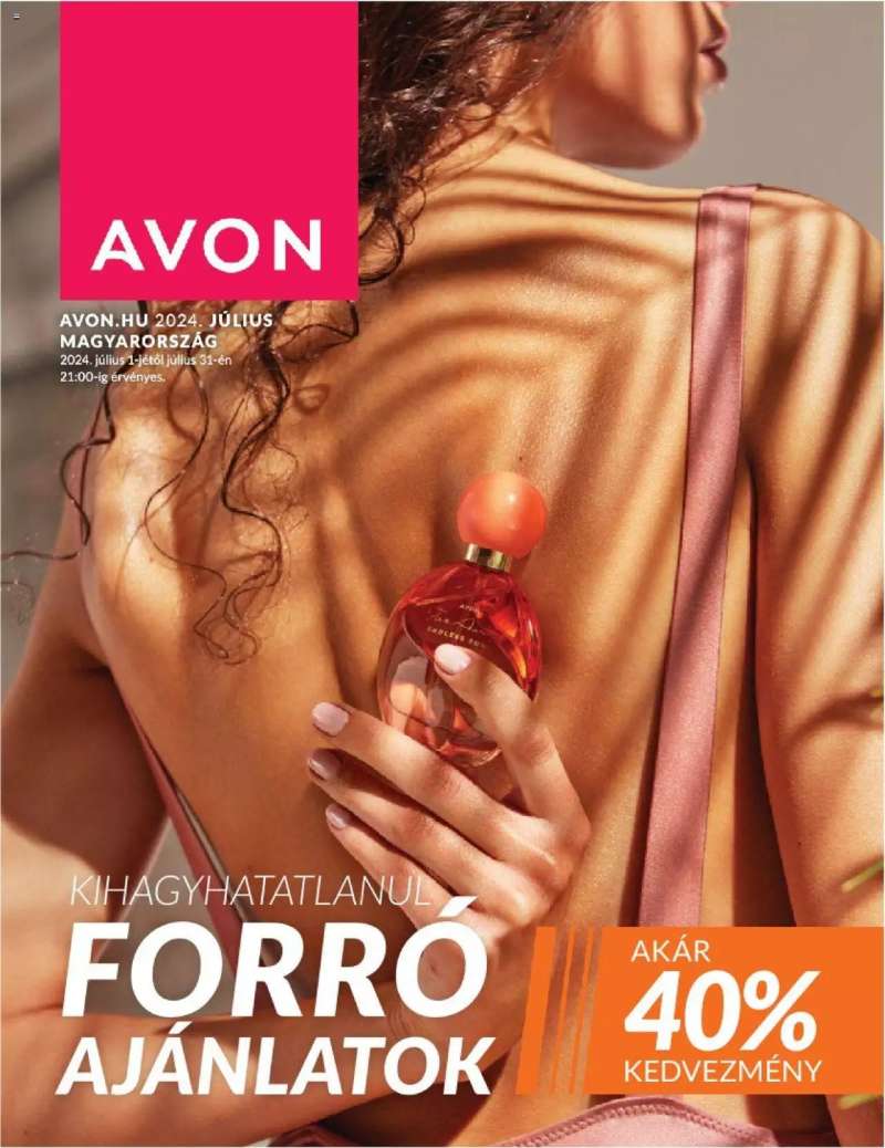 Avon AVON online katalógus 2024 Július 1 oldal