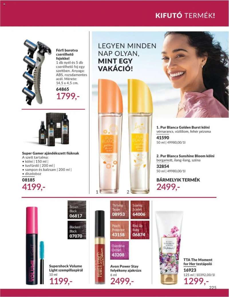 Avon AVON online katalógus 2024 Október 225 oldal