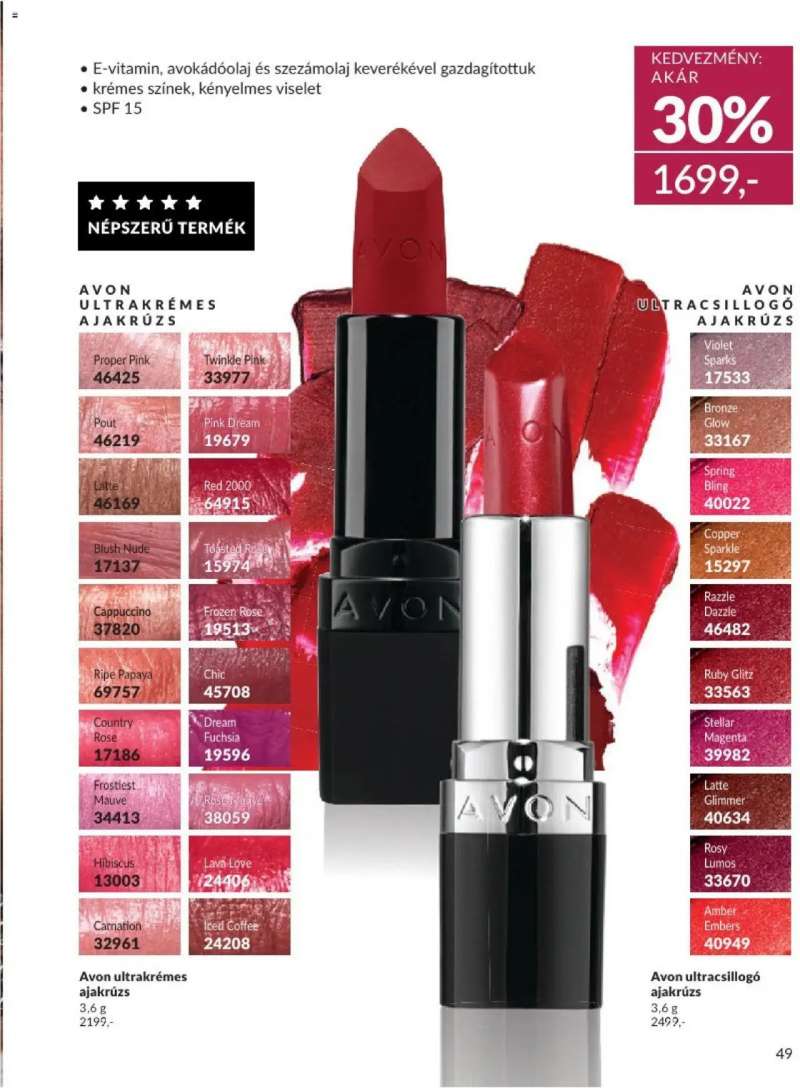 Avon AVON online katalógus 2024 Október 49 oldal