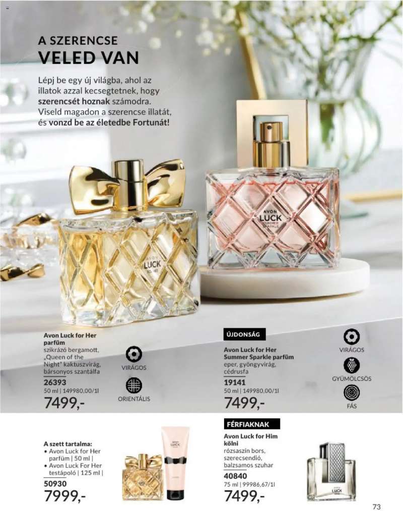 Avon AVON online katalógus 2024 Október 73 oldal