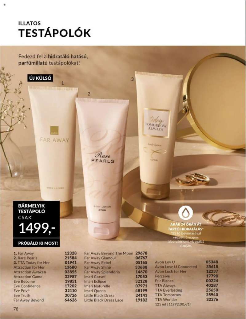 Avon AVON online katalógus 2024 Október 78 oldal