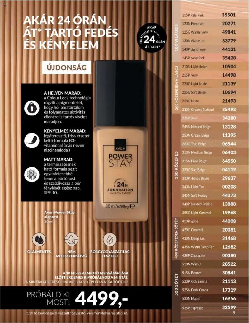 Avon AVON online katalógus 2024 Október 9 oldal