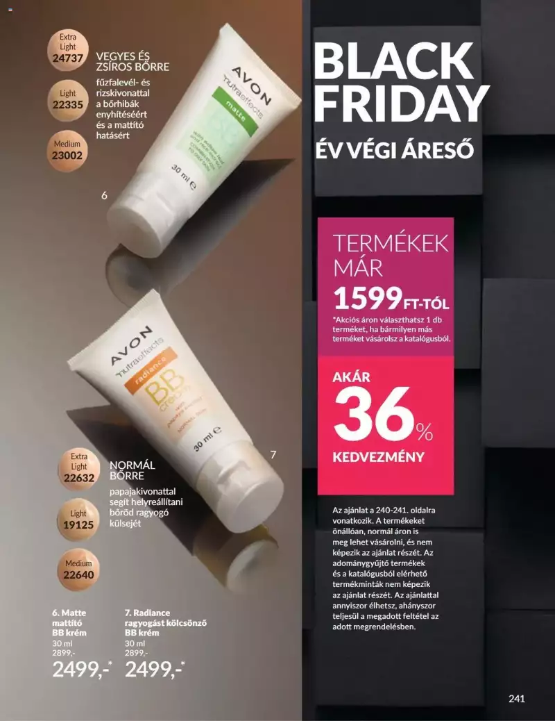 Avon Black Friday 5 oldal