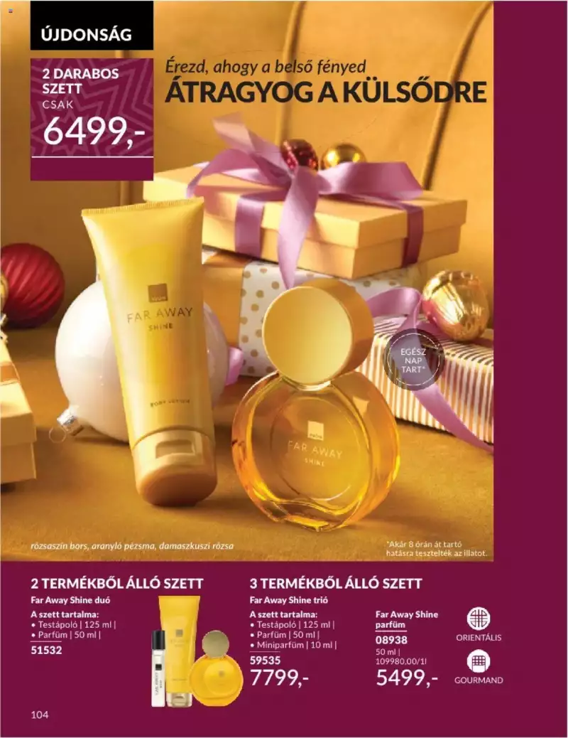 Avon Novemberi katalógus 104 oldal