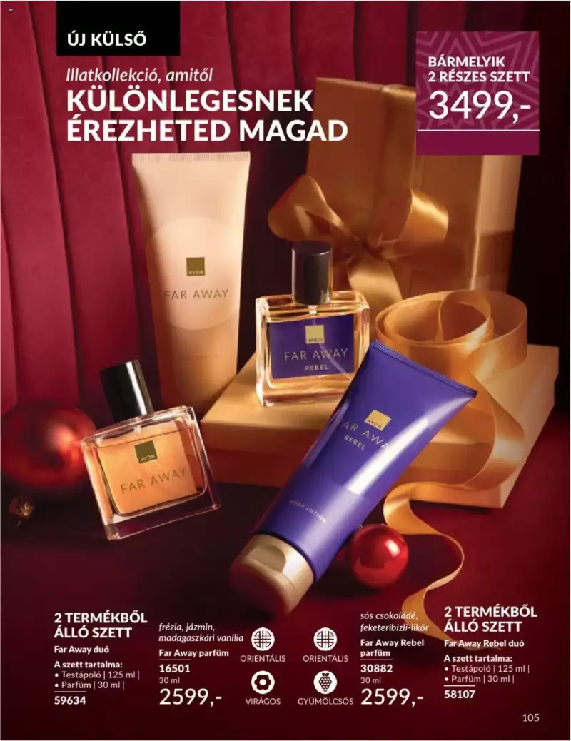 Avon Novemberi katalógus 105 oldal