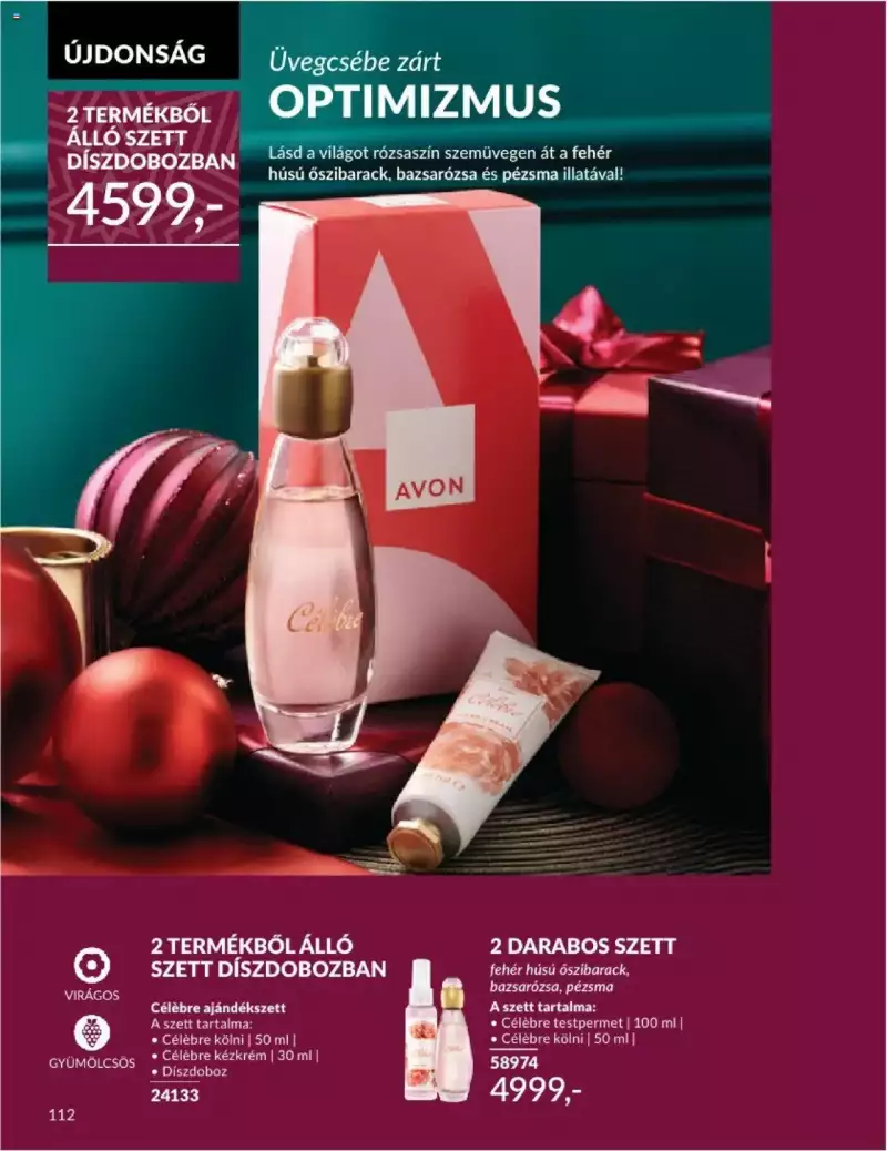 Avon Novemberi katalógus 112 oldal