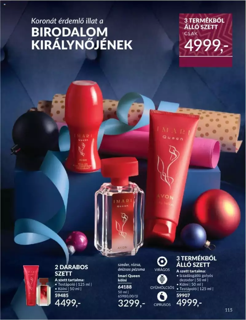 Avon Novemberi katalógus 115 oldal