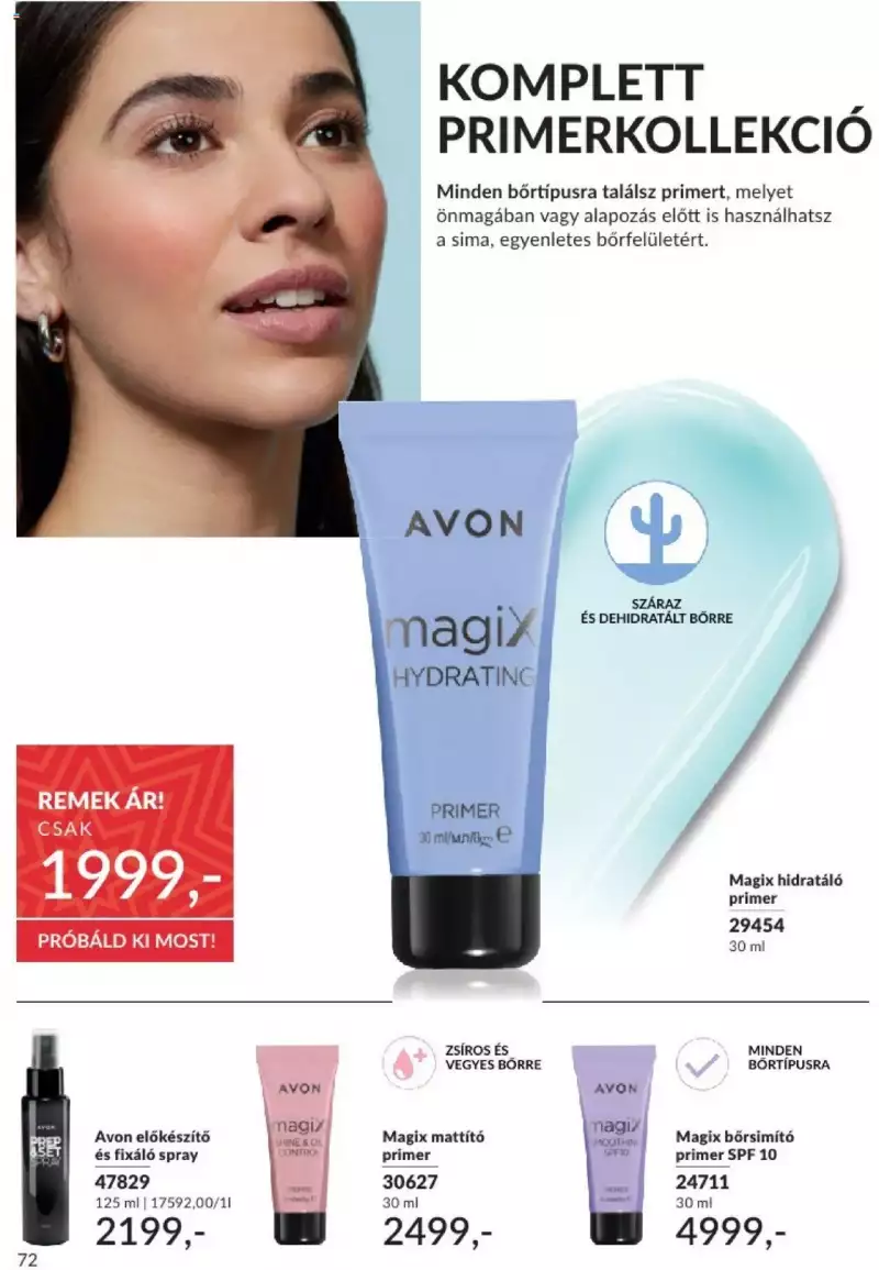 Avon Novemberi katalógus 72 oldal