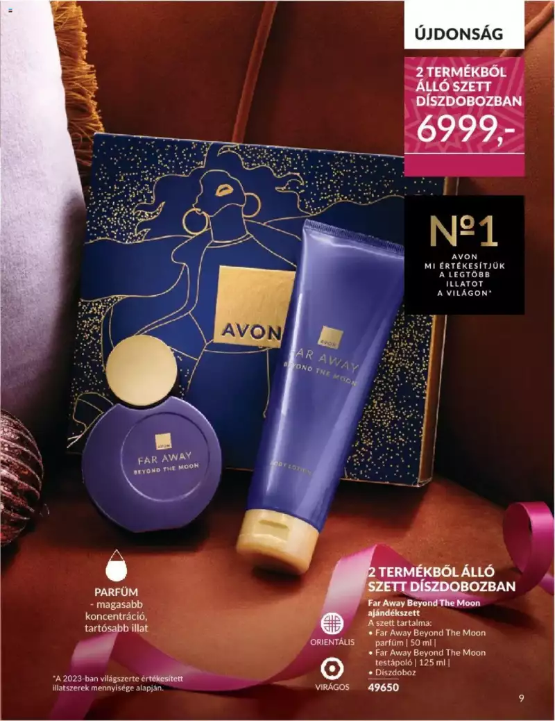 Avon Novemberi katalógus 9 oldal