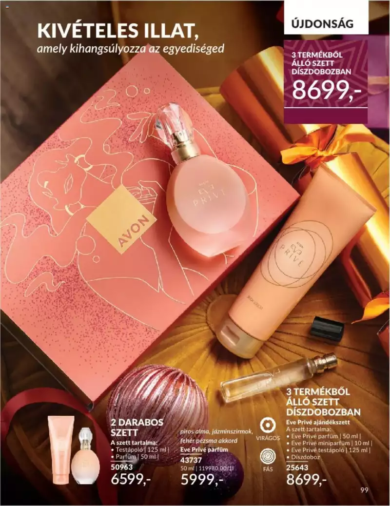 Avon Novemberi katalógus 99 oldal