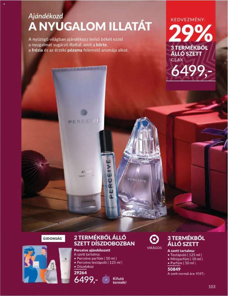 Avon Decemberi katalógus 97 oldal