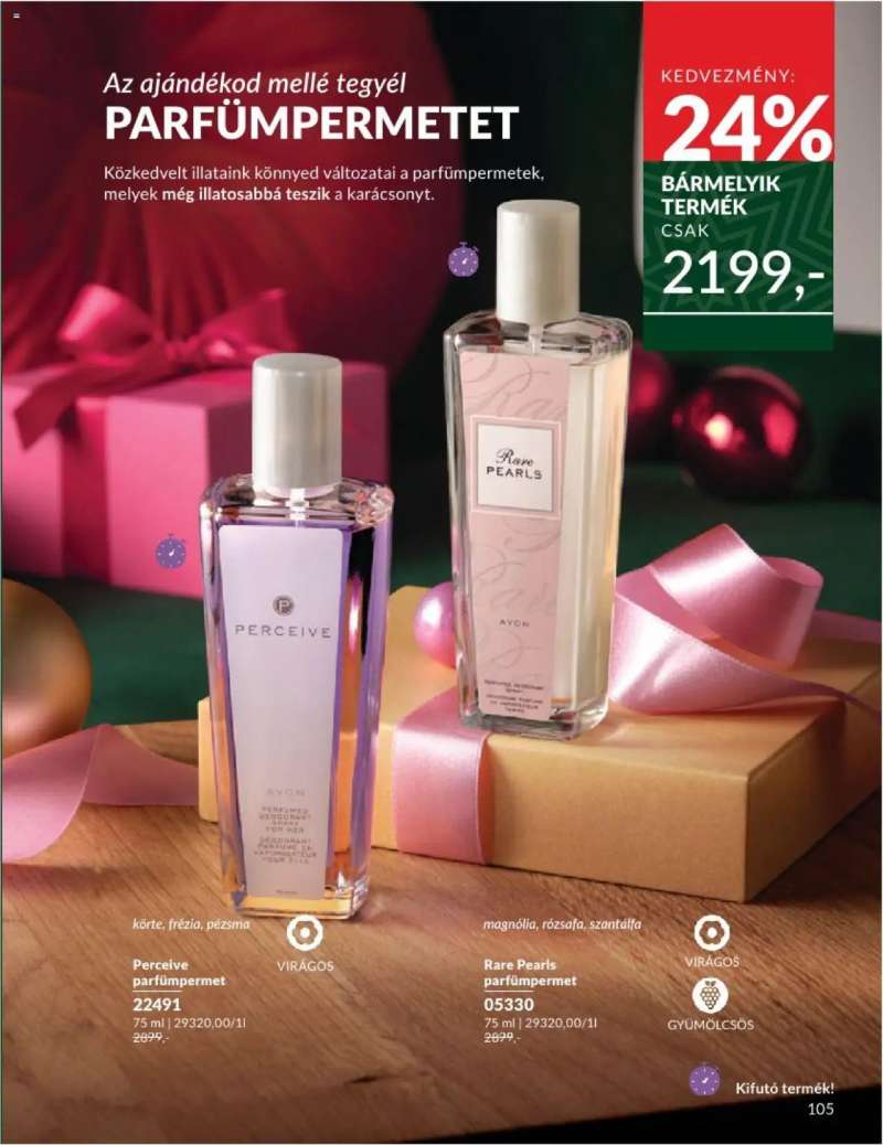 Avon Decemberi katalógus 99 oldal