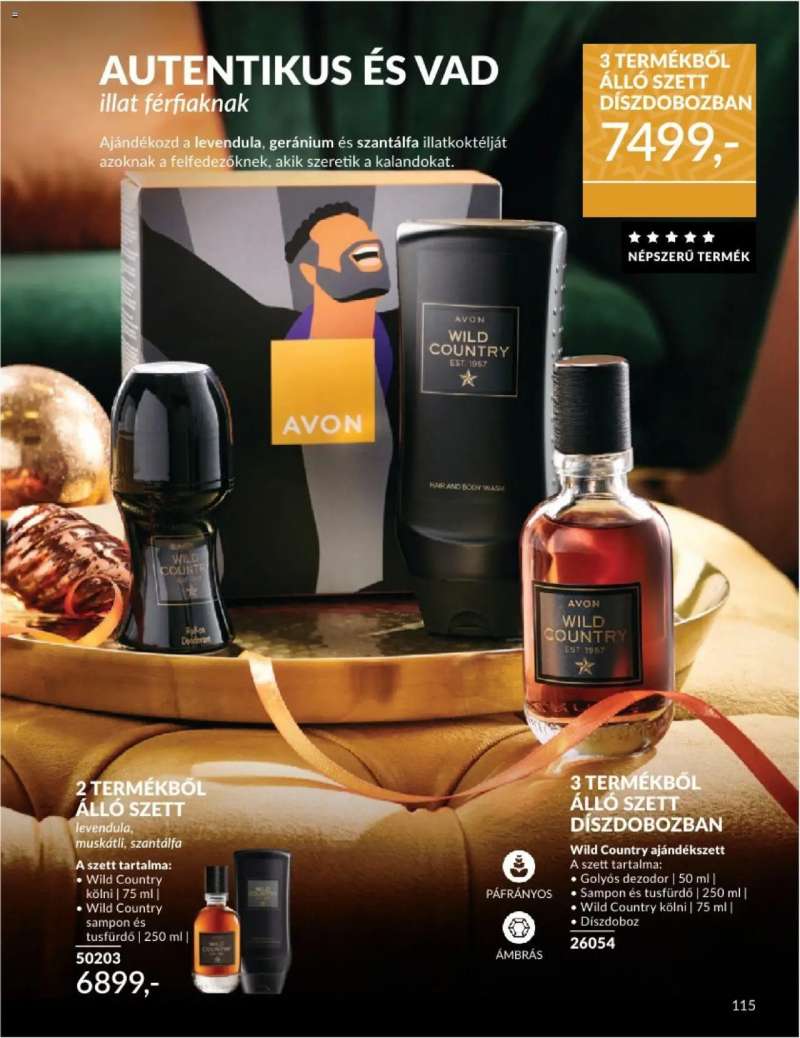 Avon Decemberi katalógus 108 oldal