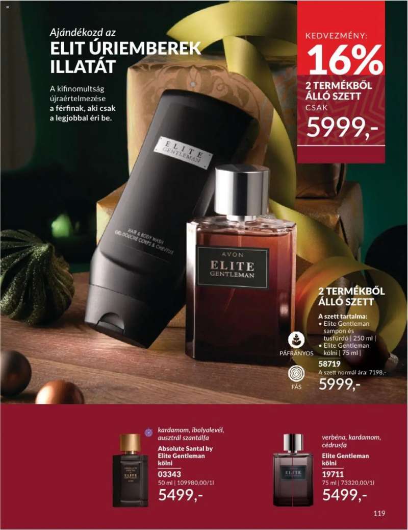 Avon Decemberi katalógus 111 oldal