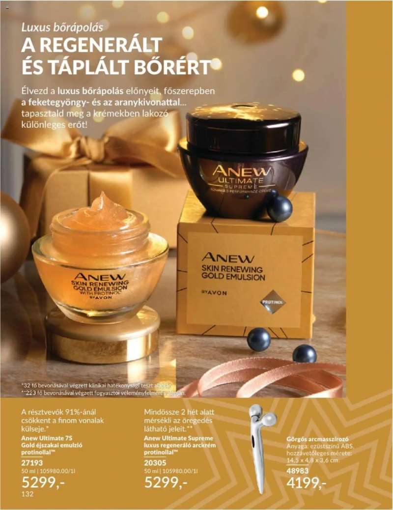 Avon Decemberi katalógus 120 oldal