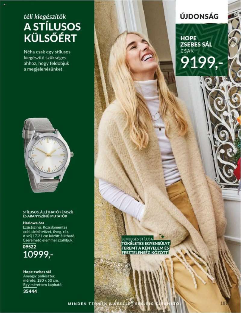 Avon Decemberi katalógus 151 oldal