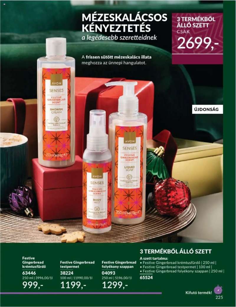 Avon Decemberi katalógus 162 oldal