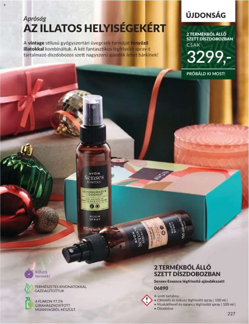 Avon Decemberi katalógus 164 oldal