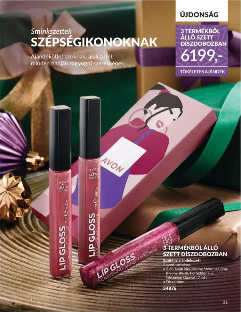 Avon Decemberi katalógus 29 oldal