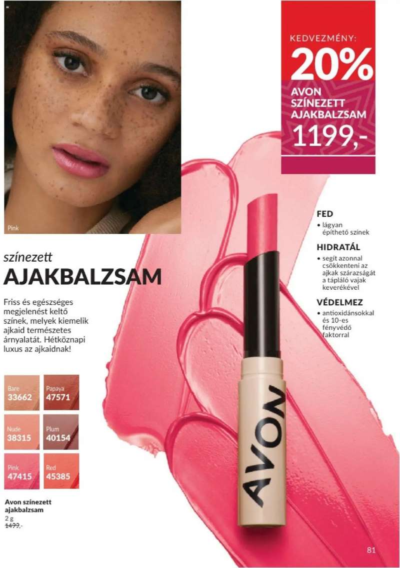 Avon Decemberi katalógus 78 oldal