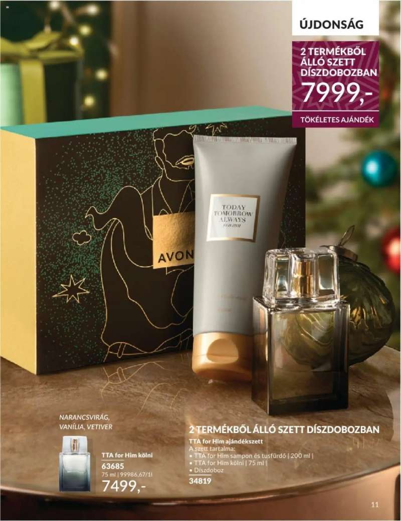 Avon Decemberi katalógus 9 oldal