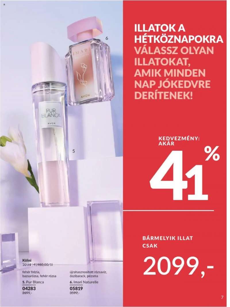 Avon A hónap kedvencei 7 oldal