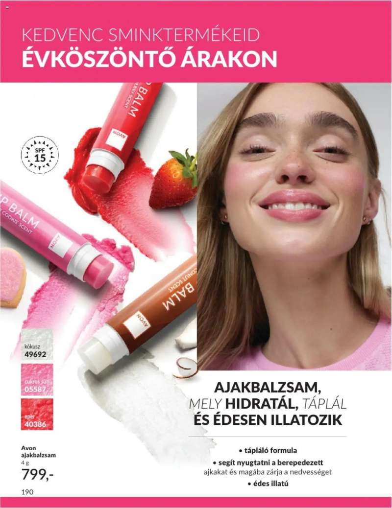 Avon Januári katalógus 190 oldal