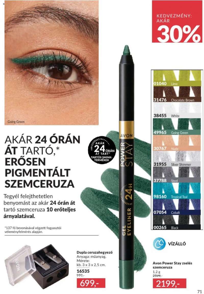 Avon Januári katalógus 71 oldal