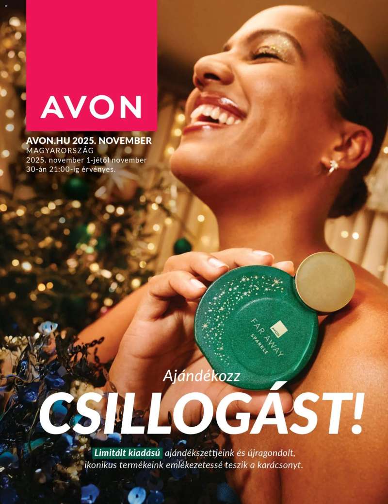Avon AVON online katalógus 2025 novemberi 1 oldal