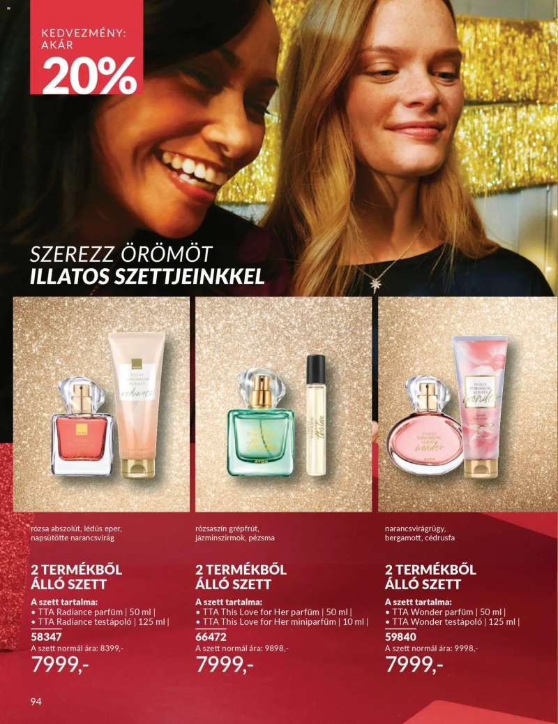 Avon AVON online katalógus 2025 novemberi 100 oldal