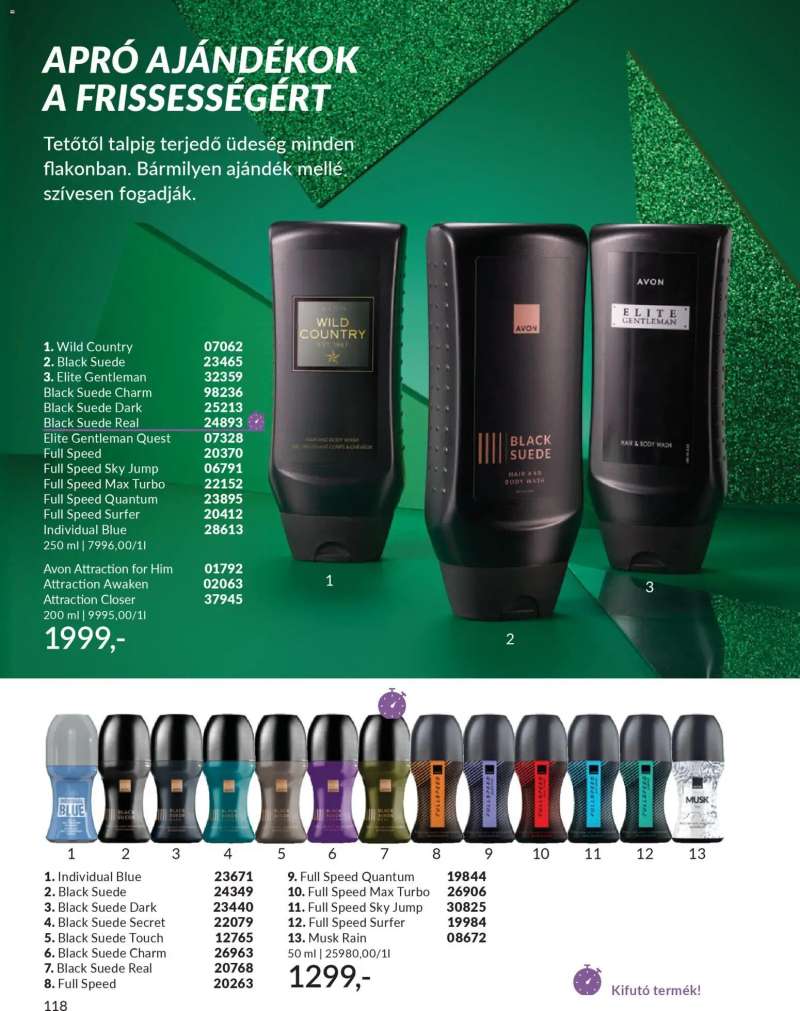 Avon AVON online katalógus 2025 novemberi 124 oldal