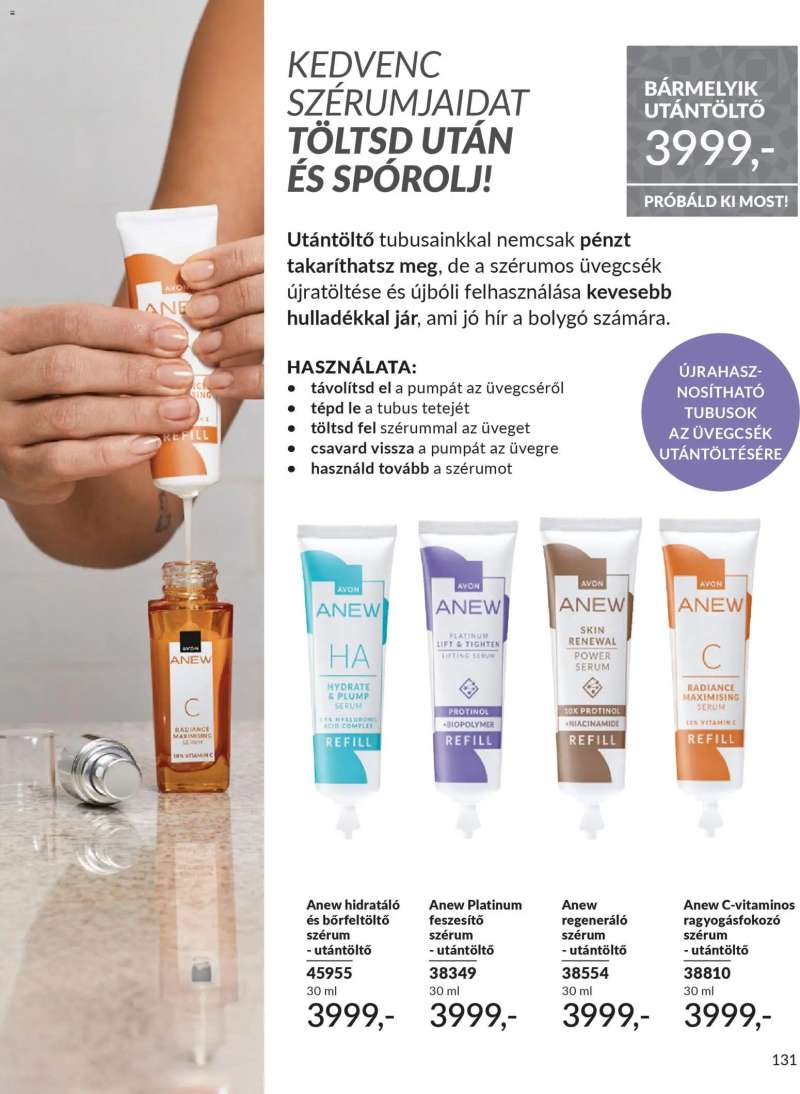 Avon AVON online katalógus 2025 novemberi 137 oldal