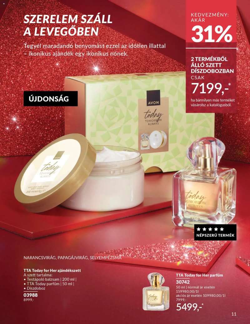 Avon AVON online katalógus 2025 novemberi 15 oldal