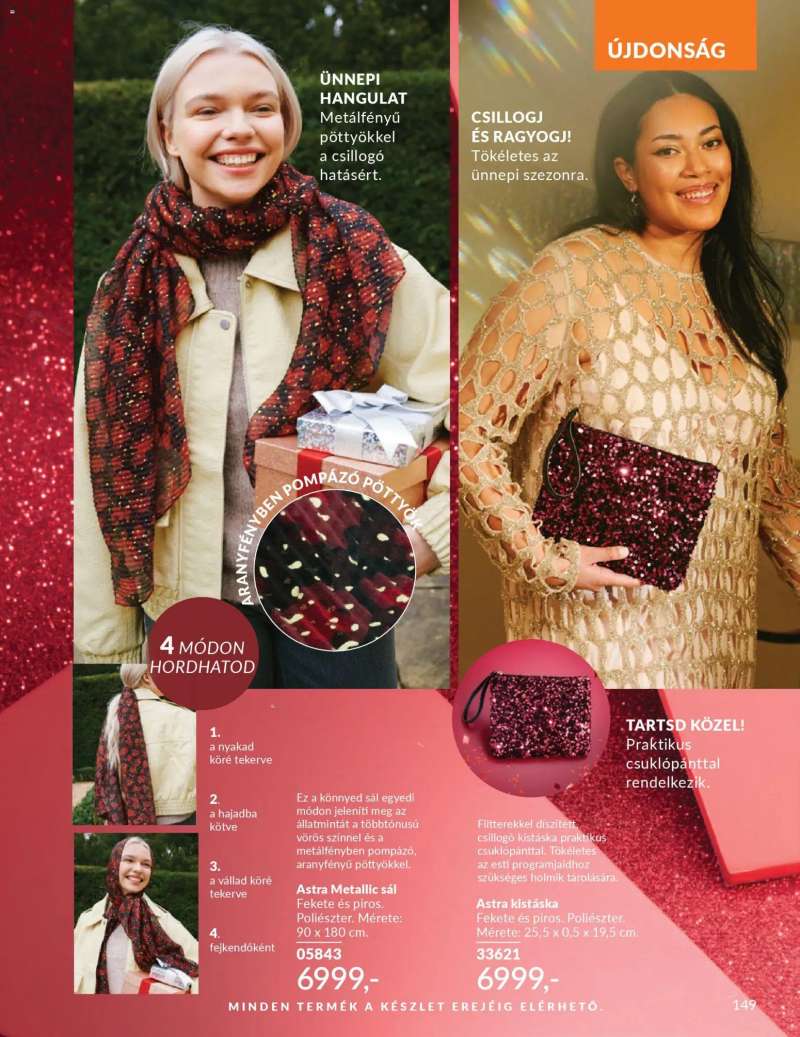 Avon AVON online katalógus 2025 novemberi 155 oldal