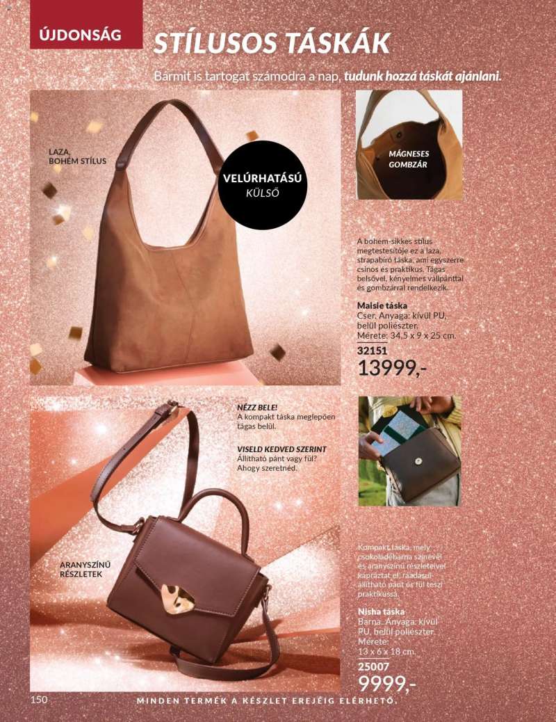 Avon AVON online katalógus 2025 novemberi 156 oldal