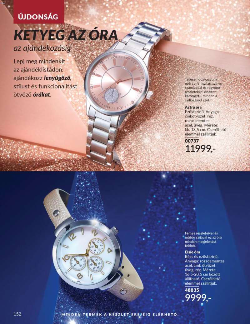 Avon AVON online katalógus 2025 novemberi 158 oldal
