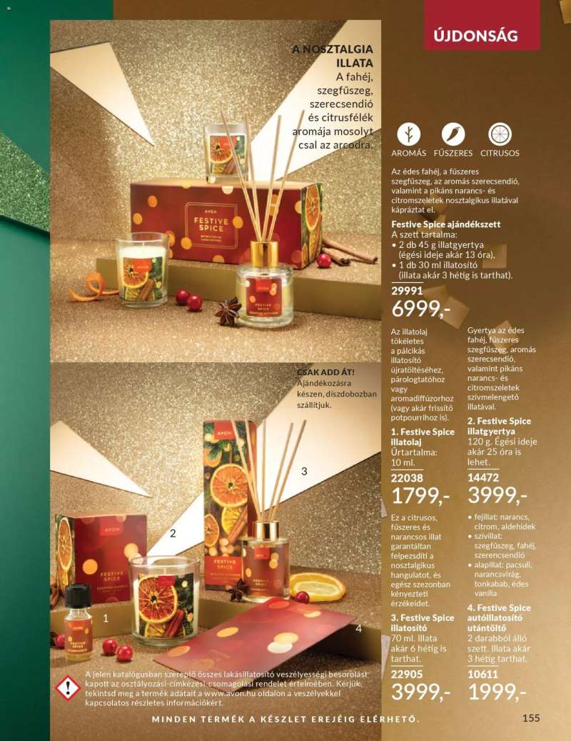 Avon AVON online katalógus 2025 novemberi 161 oldal