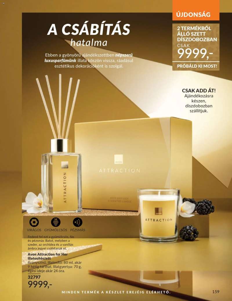 Avon AVON online katalógus 2025 novemberi 165 oldal