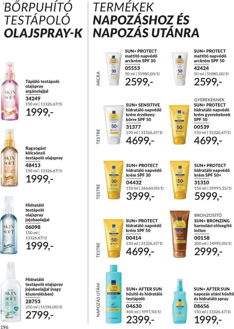 Avon AVON online katalógus 2025 novemberi 202 oldal