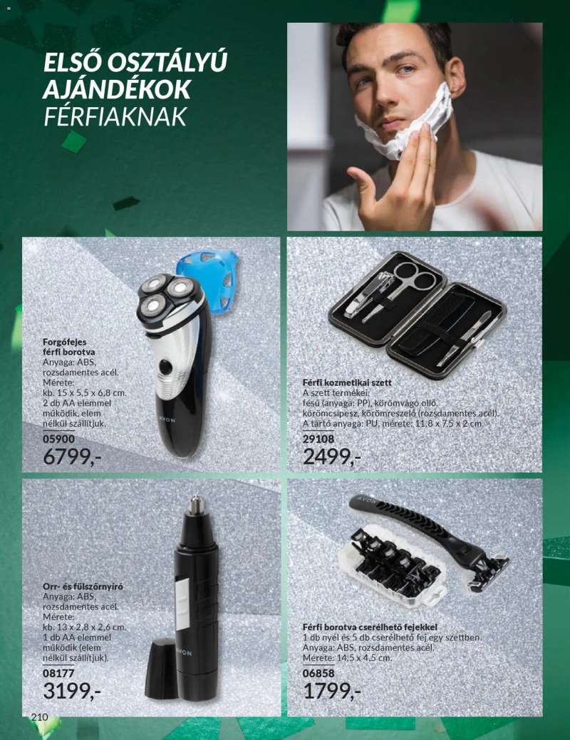 Avon AVON online katalógus 2025 novemberi 216 oldal