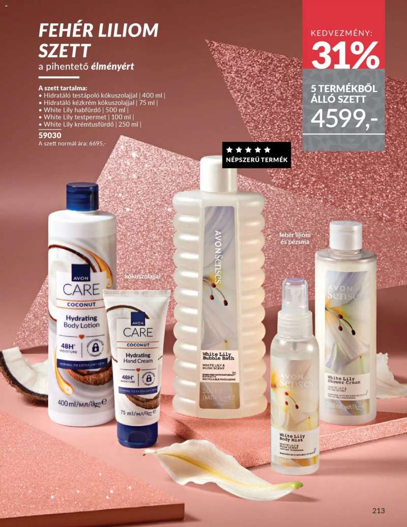 Avon AVON online katalógus 2025 novemberi 219 oldal