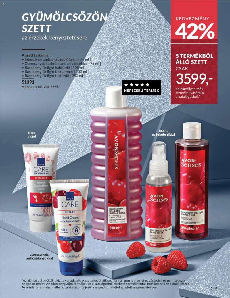 Avon AVON online katalógus 2025 novemberi 221 oldal
