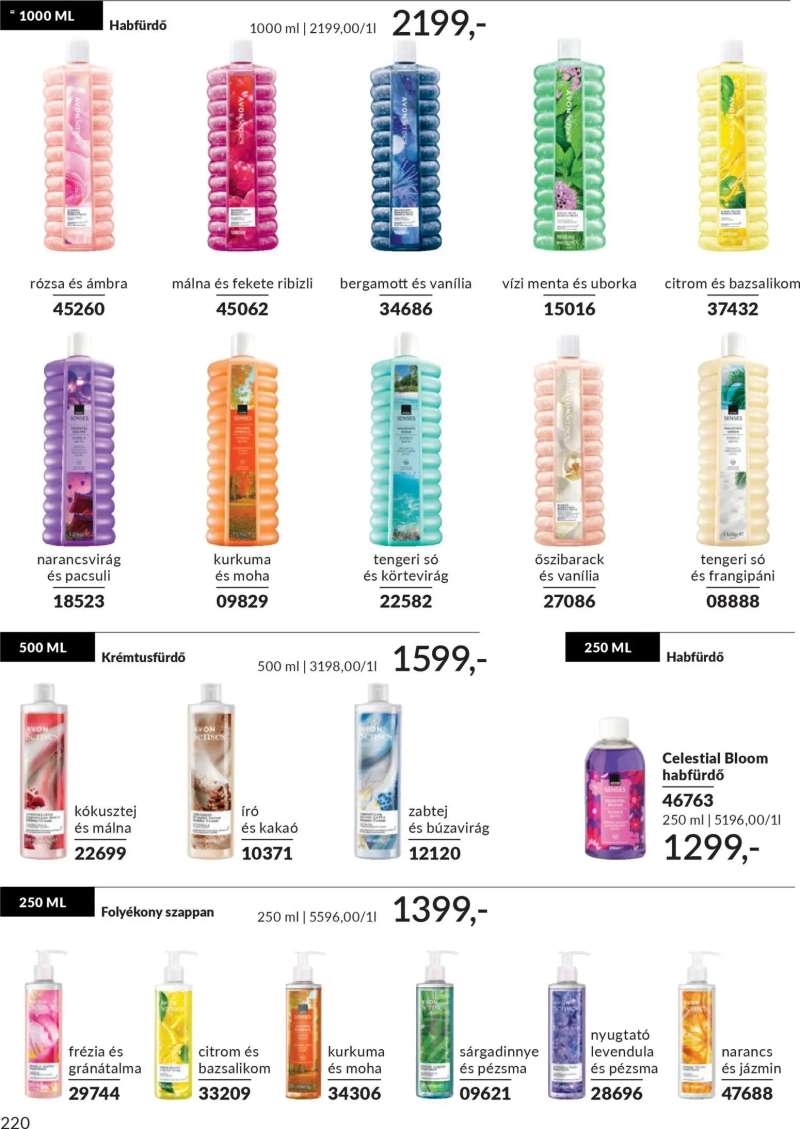 Avon AVON online katalógus 2025 novemberi 226 oldal