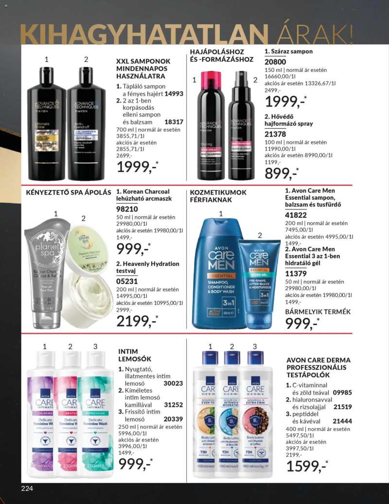 Avon AVON online katalógus 2025 novemberi 230 oldal